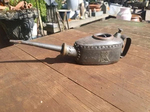 Kayes Patent Pie Crust 1/2pt Oil Can No. 8 1920s/30s. - Picture 1 of 12