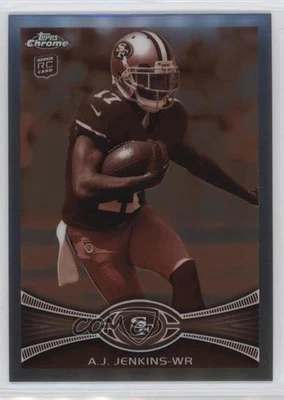 2012 Topps Chrome Sepia-Tone Refractor /99 AJ Jenkins #156 Rookie RC - Image 1 of 2