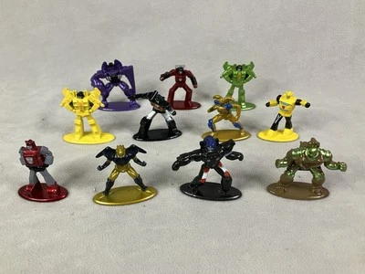 Transformers Miniatura Onda 3 Figuras Diecast Nano Figuras de Metal Juguetes Set de 11  Foto 1 de 4
