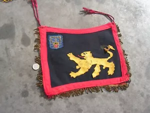 Flamme De Trompette Fanion militaire 110 eme regiment infanterie (tp4) - Imagen 1 de 6