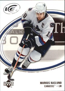 2005-06 Upper Deck Ice Canucks Hockey Card #95 Markus Naslund