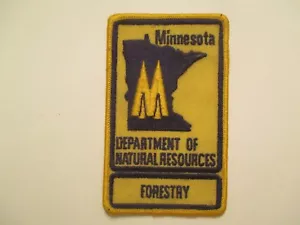 Toppa Minnesota Forestry Dept toppe vintage da cucire spedizione gratuita - Foto 1 di 2