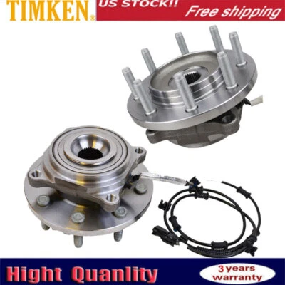 Conjunto de bujes de cojinetes de rueda delantera TIMKEN para Ram 2500 2014 2015-2018 8 tacos Foto 1 de 4