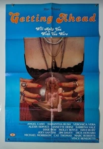 Póster de película vintage original para adultos 25x37 Angel Cash "Getting Ahead" SEXY XRATED - Imagen 1 de 1