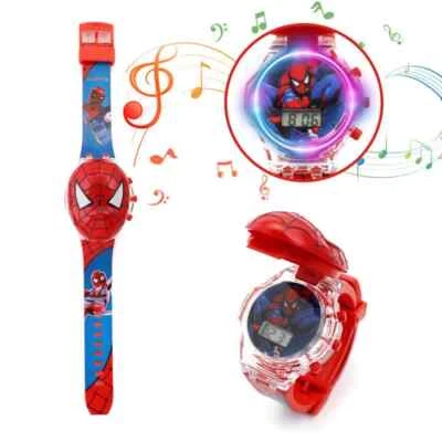 Reloj digital Spider-Man luces intermitentes Foto 1 de 3