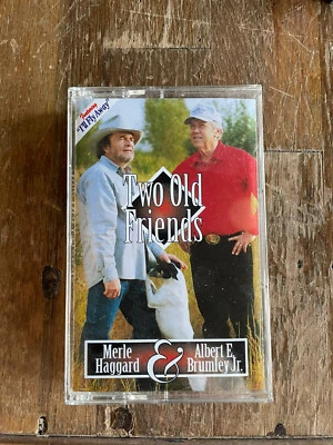 Merle Haggard, Albert E. Brumley, Jr. – Two Old Friends - 1999 - Cassette  - Image 1 of 4