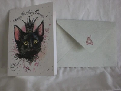 Hopper Studios - Cumpleaños - Un adorable gato negro en portada Foto 1 de 2