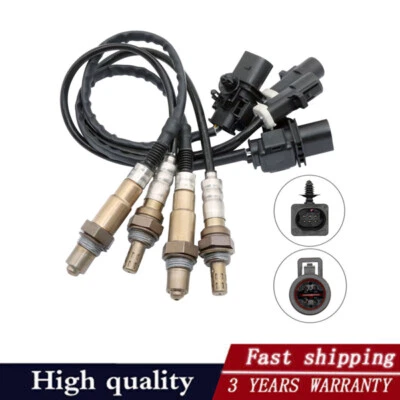 4X Up+Downstream Oxygen Sensor For Ford Taurus 3.5L V6 (2008 2009) 2010-w/Calif Foto 1 de 4