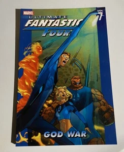 MARVEL COMICS - ULTIMATE FANTASTIC FOUR Vol 7 GOD WAR Colección TPB ¡Nuevo! - Imagen 1 de 2