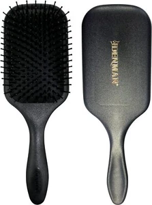 Denman Large Paddle Cushion Hair Brush for Blow Drying & Detangling - Black - Picture 1 of 6