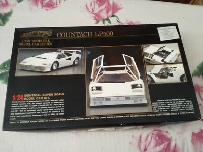 MARUII KIT 1:24, LAMBORGHINI COUNTACH LP500 serie HIGH TECH - RARO - Immagine 1 di 4