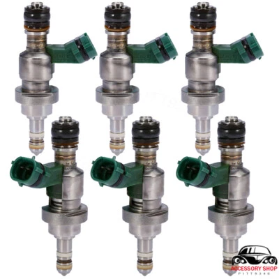 Juego de 6 inyectores de combustible para Lexus IS250 2006-2013 GS300 2006 2,5 L OE 23250-31020 Foto 1 de 4
