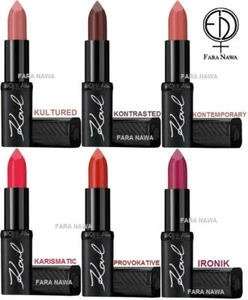 L’Oreal Paris X Karl Lagerfeld Limited Edition Color Riche Lipsticks, - Picture 1 of 15