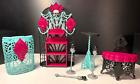 Lot de pièces de rechange meubles de première fête pour caméra Monster High Frights