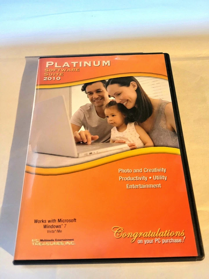 Platinum Software Suite Deluxe 2010 Vintage Rare Preowned  - Image 1 of 4