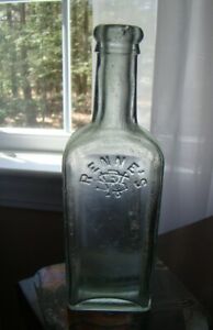 Antique RENNE'S PAIN KILLING MAGIC OIL Quack Medicine Bottle