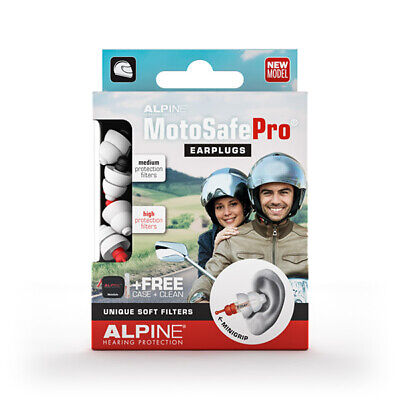 Alpine Motosafe Pro Ohrstöpsel Gehörschutz Für Motorradfahrer Filterohrstöpsel • 23.76€