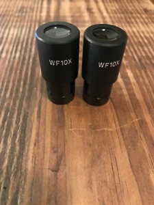 Microscope Eyepiece WF10X 15mm view, Mount: 20mm dia, 21 depth (Pack of 2) - Picture 1 of 3