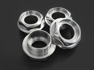 Hex Nuts for BBS RC 302 RS Center Caps 17 Inch Large Thread 2.76in Vw Bmw - Picture 1 of 6