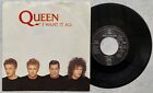 QUEEN 'I Want It All / Hang On In There' 1989 German 7" vinyl