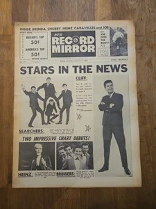 Schallplattenspiegel Zeitung 17. August 1963 Cliff Richard Cover - Bild 1 von 4