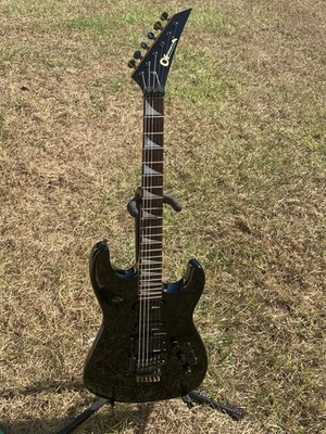 Charvel Model 4 HSS 吉他带红木 Fretboard,黑色,1986 - 1989 — 第 1/4 张图片
