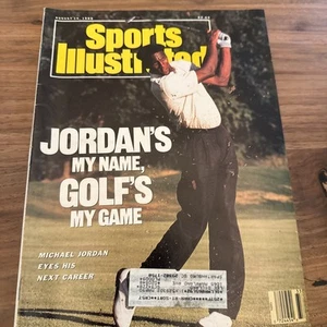 MICHAEL JORDAN - Golf's My Game - SPORTS ILLUSTRIERT 14. August 1989 - Bild 1 von 24