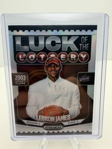 2024-25 LeBron James Luck Of The Lottery Refractor Prizm - Picture 1 of 2