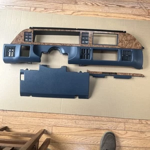 1991 92 93 Oem Chevrolet Caprice Classic Lower Dashboard Dash Trim Panel Blue - Picture 1 of 16