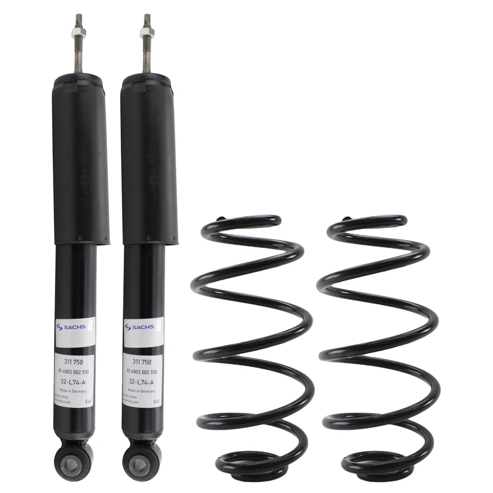 Kit de amortiguadores traseros y resortes helicoidales Sachs para Saab 9-3 2003-2010 Foto 1 de 1