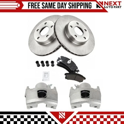 Nuevo kit de rotor y pinza de pastillas de freno delanteras Posi de cerámica para 95-05 Buick Chevy Foto 1 de 4