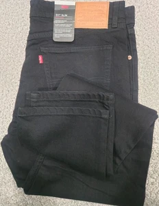 Levi's Premium Jeans Men's 38x32 511 Slim Fit 5 Pocket Stretch Big E Black - Picture 1 of 9