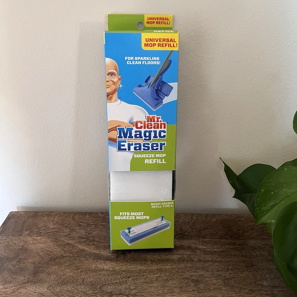 - Mr.clean Magic Eraser Squeeze MOP Universal Refill Type a Sponge Fit