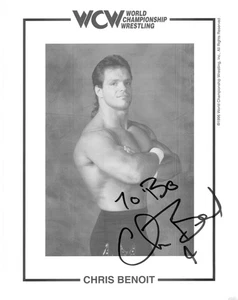 Chris Benoit signed 8x10 Foto - Bild 1 von 1