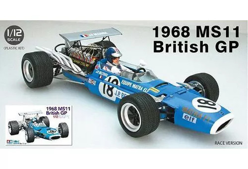 Tamiya 1/12 Matra MS11 1968 British GP F1 Big Scale Plastic Model Kit ...
