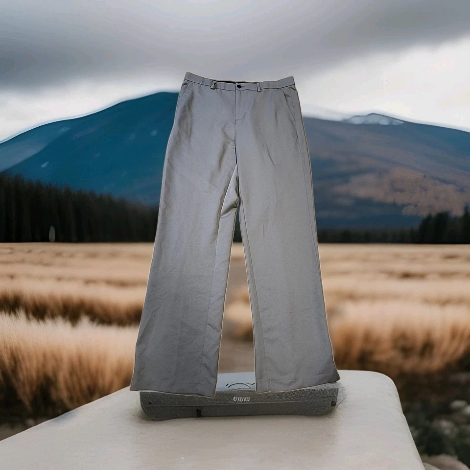 Pantalones de golf Tek Gear grises ligeros activos para hombre 36 x 34 Foto 1 de 4