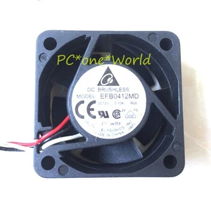 For DELTA EFB0412MD-R00 Chipset Cooling Cooler Fan 12V 0.10A 40x40x20mm 3-pin - Picture 1 of 1