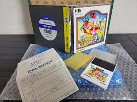 Pc Engine Magical Chase With Palsoft Postcard Limited Edition Rare Vintage Colle