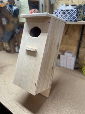 Caja nido pato madera Foto 1 de 4