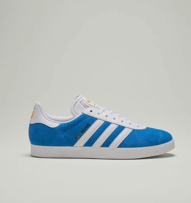 Adidas Original's Men's Blue White Gazelle Real Madrid Shoes MULTI SIZE #158 - Image 1 of 4
