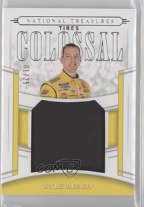 2020 Panini National Treasures Colossal Race Used Sheet Metal /25 Kyle Busch