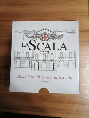 Cofanetto "Dieci Grandi Serate alla Scala"  20 CD  Opera Lirica - Immagine 1 di 4