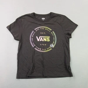 Vans Shirt Boys Small Short Sleeve Casual Crew Neck Lightweight - Picture 1 of 8