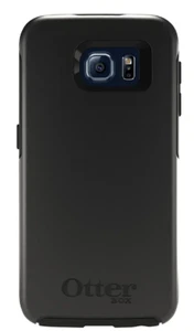 OtterBox Symmetry Series Case for Samsung Galaxy S6 - Retail Packaging - Black - Picture 1 of 4