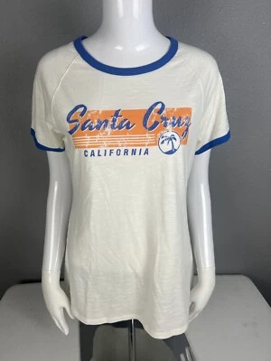 Женская футболка AMPION размер средний (Santa Cruz CA.) Бежевый новый с Ярлыками - Изображение 1 из 4