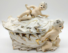 Royal Sealy Churb Babies Ceramic Dresser Jar Jewelry musical Trinket box