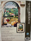 Dimensions Tuscan View Needlepoint Kit 12" X 16" Wine Vineyard Countryside 20054