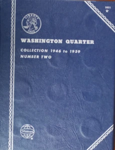 WASHINGTON QUARTER COLLECTION  1946-1959 NUMBER TWO AU/BU  TP-2403 - Picture 1 of 5