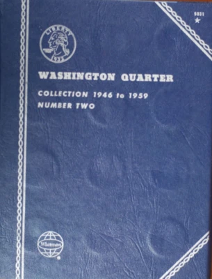 WASHINGTON QUARTER COLLECTION  1946-1959 NUMBER TWO AU/BU  TP-2403 - Image 1 of 4