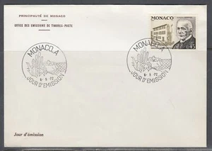 Monaco Scott 840 FDC - Georges Aiguste Escoffier, 125th Anniv. - Picture 1 of 1